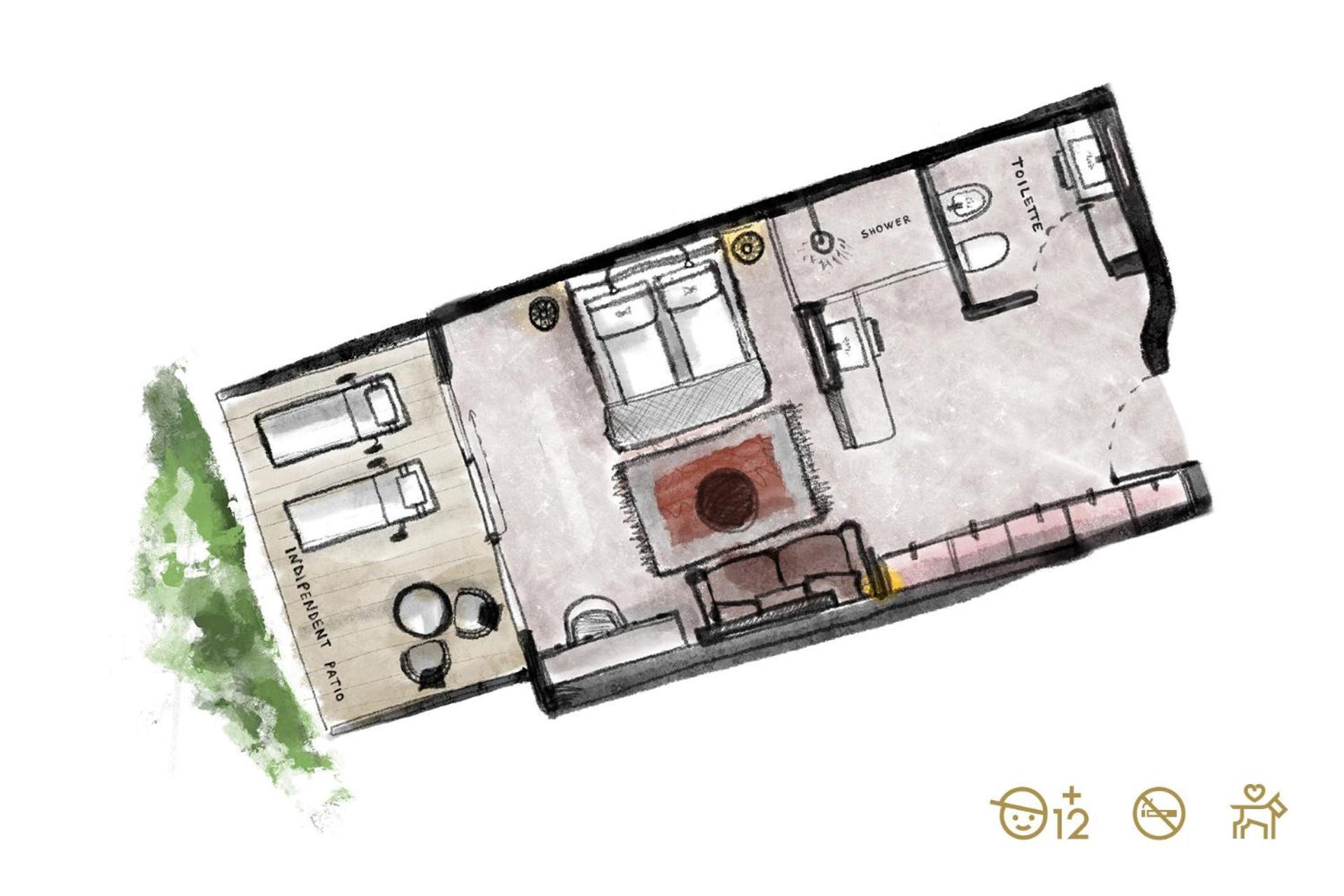 Manna Resort Montagna Szoba fotó