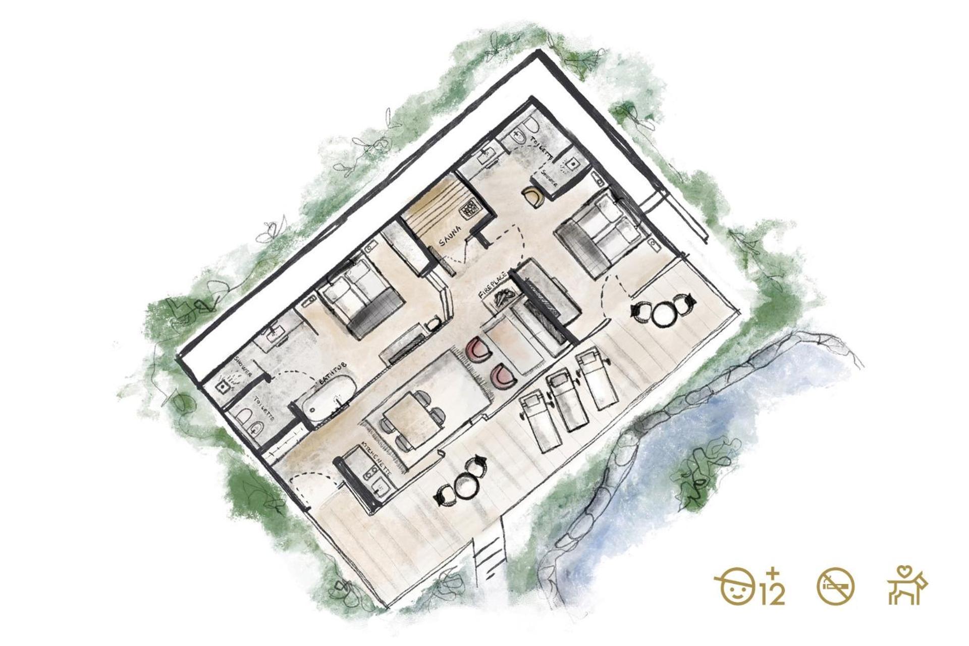 Manna Resort Montagna Szoba fotó